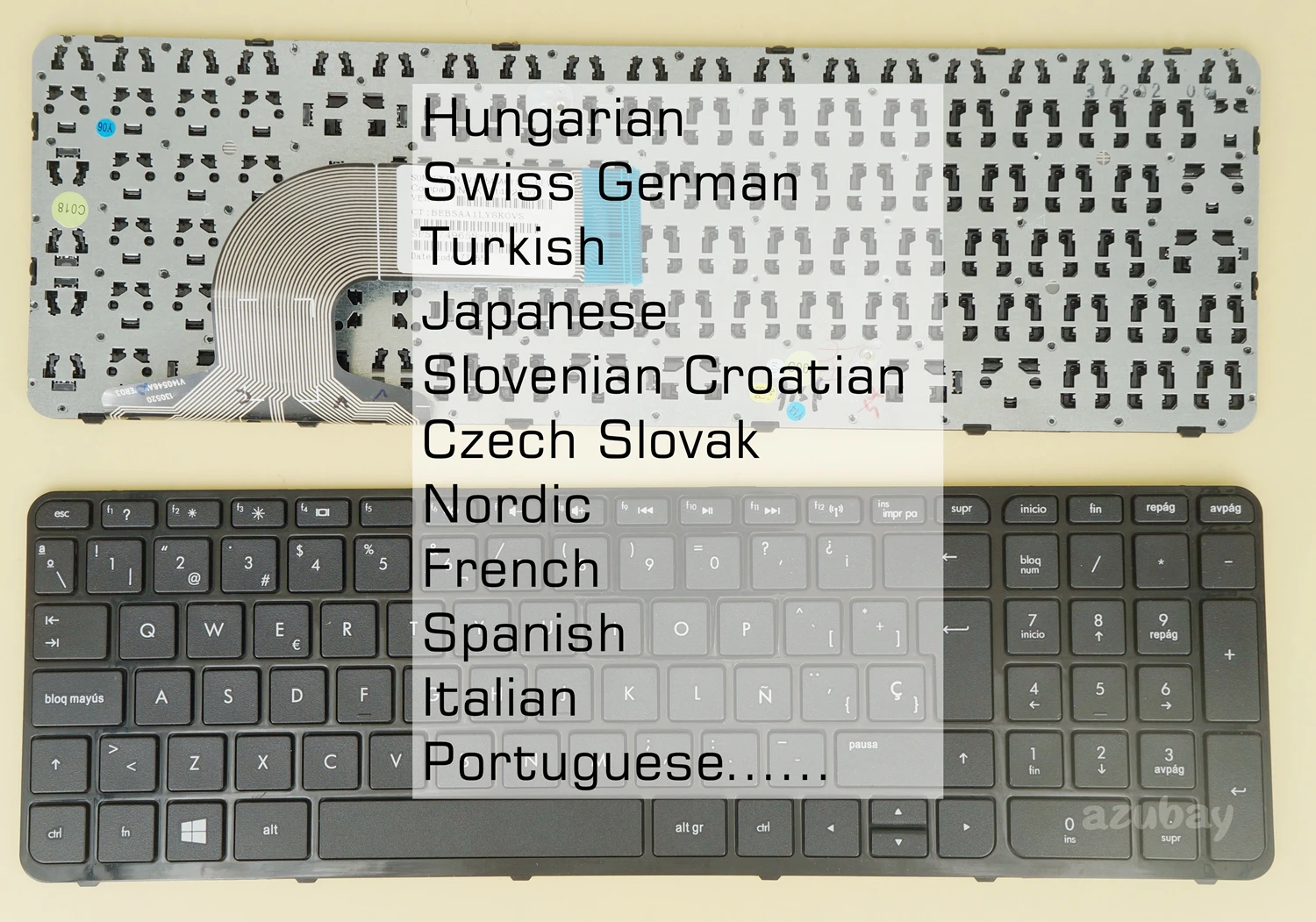 Клавиатура SW TR NE CS FR PO SP IT SV для HP 708168- 719853- 749658- 750710- 776778- 211 BG1 141 291 BA1 FL1 DH1 051 071 061 131 |