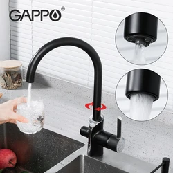 GAPPO Kitchen Faucets Crane For Sensor Kitchen Hot And Cold Mixing Faucet Ball Rotation Sink Vintage Sink Faucet Torneira