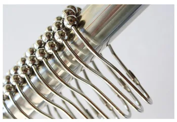 

Special Offer Metal Ring Shower Curtain Accessories Curtain Rod Bracelet Stainless Steel Metal Ball Bearing Ring