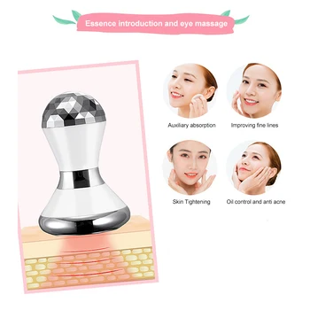 

Small Dumbbell Introduction Instrument Electric Reverse Magnetic Light Therapy Facial Micro-Shock Massage Beauty Equipment