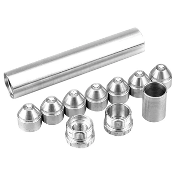 

1/2-28 For Napa 4003,Wix 24003,Car Fuel Filter 1X6 Aluminum Only For Car Used Silver