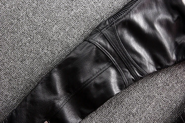 Genuine Lambskin Leather pants 8