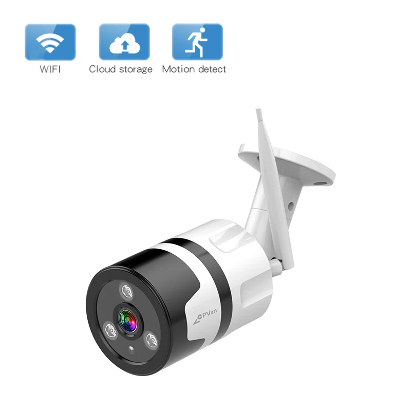 CPVan Беспроводной 1080P HD IP Камера Wi-Fi Камера Ночное видение Cloud Storage обнаружения движения Открытый безопасности Камеры скрытого видеонаблюдения