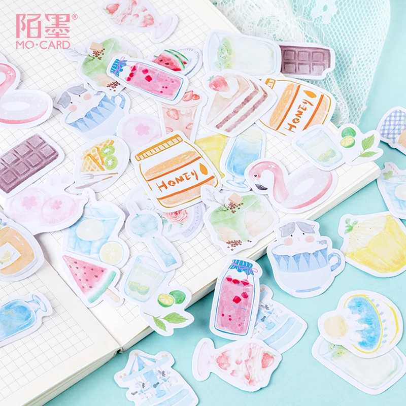46 шт. \ Lucky girl DIY креативные милые свежие наклейки альбом дневник календарь Скрапбукинг Канцелярские Принадлежности для студентов офисные принадлежности