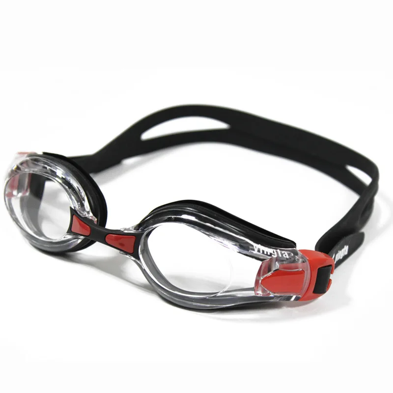 

Send High-definition Goggles Transparent Big Box Plain Glass Swimming Cap Casual Anti-fog Tour Men And Women Goggles Myopia