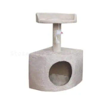 

Small Cat Climbing Frame Nest Tree House Cat Platform Cat Toy Sisal Scratching Post Cat House Cat Catch Plate Rack