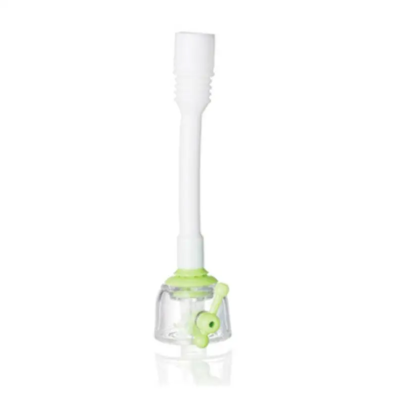 long Green Поворотный кран для экономии воды Bubbler насадка фильтр Разъем диффузор - Цвет: long Green