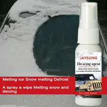 30 мл машина лобовое стекло Deicer автомобильный Deicing Agent быстрое размораживание анти-Фриз агент для стекла окна зеркало заднего вида TSLM1