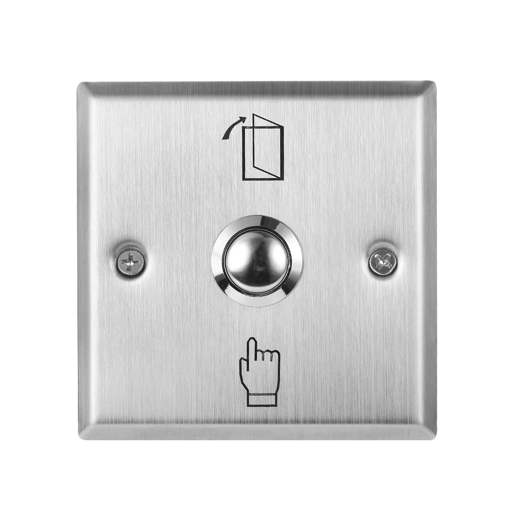

Stainless Steel Exit Button Push Switch for Door Access Control Home Security Protection