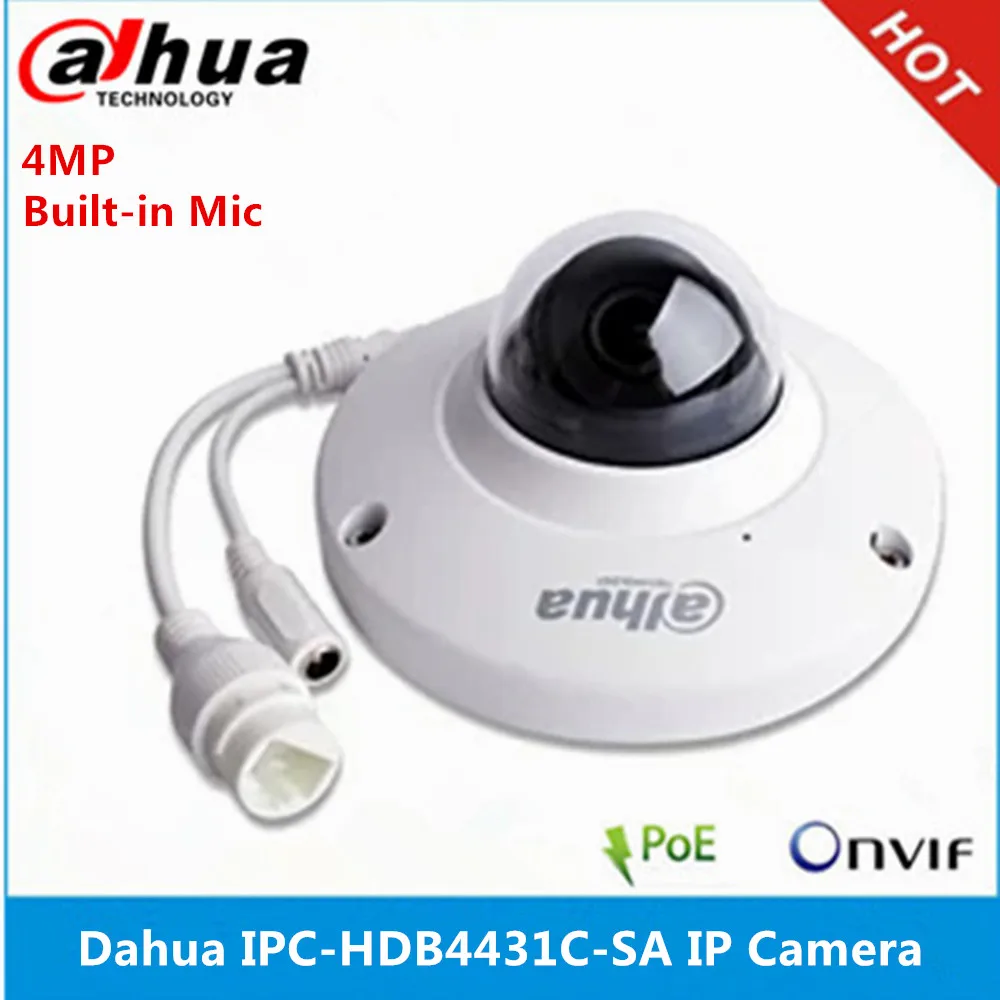 Купольная камера Dahua H2.65 4 МП IP67 IK10 встроенный микрофон со слотом для sd карты POE ip