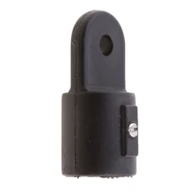 12 шт нейлоновый навес 3 лук лодка верхняя крышка БИМИНИ фитинги палубный набор оборудования 7/8 дюймов 22 мм для яхты RV-черный