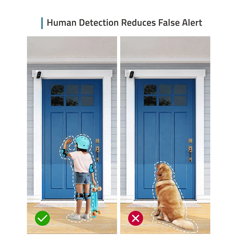 Eufy Security, eufyCam 2C 2-Juego de cámara, sistema de seguridad inalámbrico para el hogar con batería de 180 días de duración, compatibilidad HomeKit, 1080p HD - 4