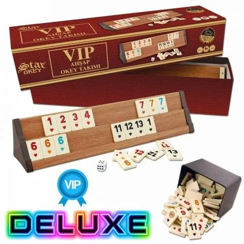 

4 Player Family Board Game English Rummy Game Travel Travel Camping Game