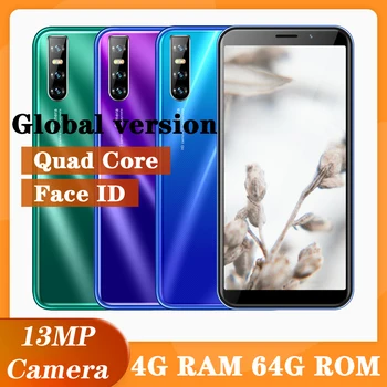 

Original A31 4G RAM 64G ROM Quad Core Face ID unlocked Big Screen Android Phones 13MP MTK Smartphone Mobile Phone Celulars 6.0''