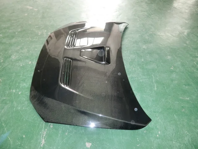 Для 2008-2012 Lancer Evolution EVO 10 X OEM капот из углеродного волокна CF