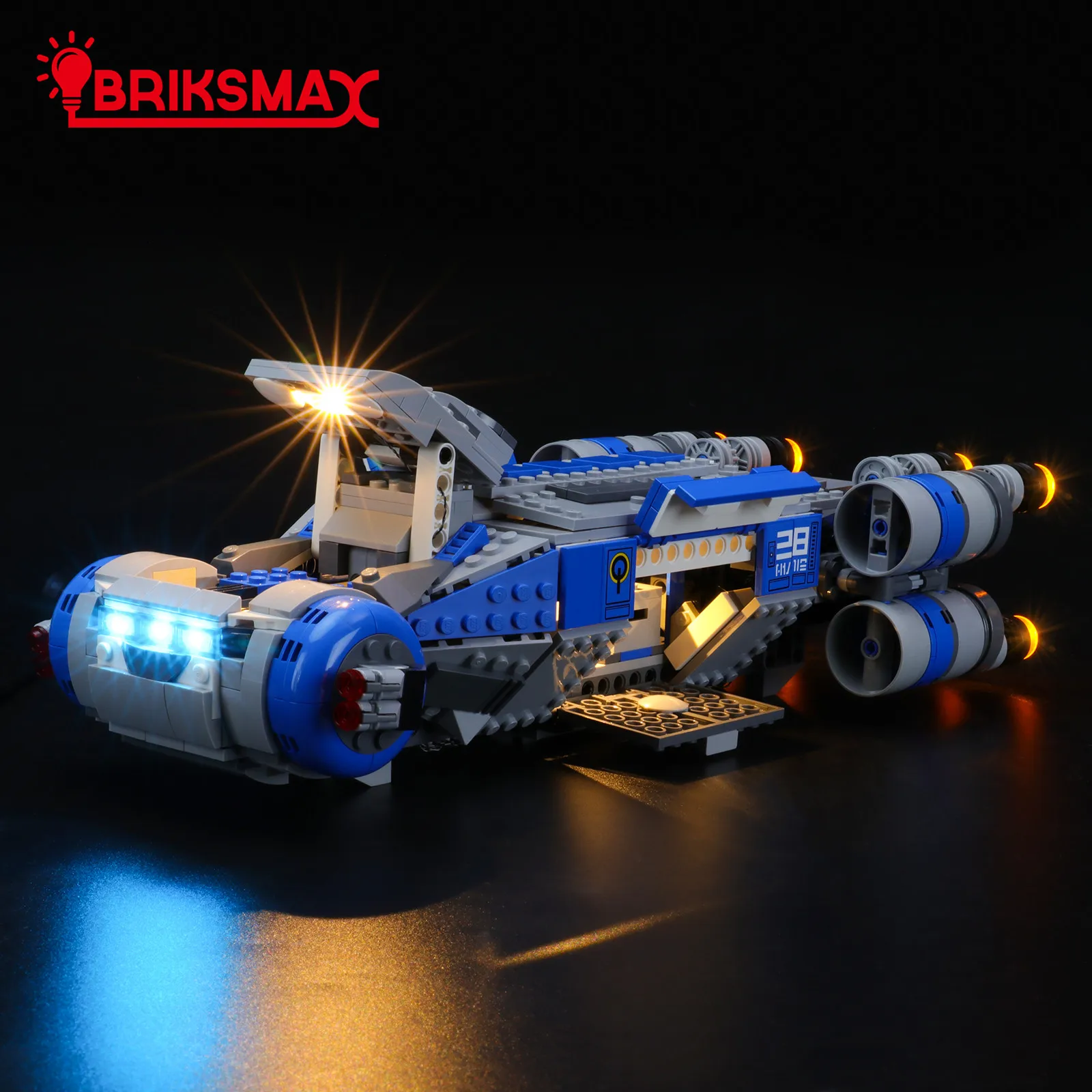 BriksMax светодиодный светильник комплект для 75293 сопротивление I-TS транспорта |