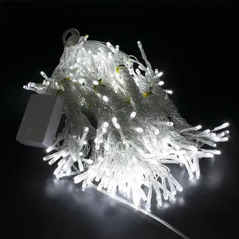 

String Light (110V) 18M x 3M 1800-LED Warm White Light Romantic Christmas Wedding Outdoor Decoration Curtain Fairy Decorations