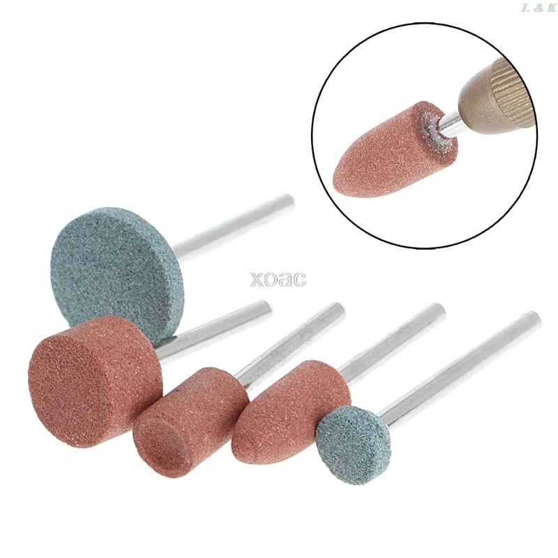 

5Pcs/lot 3mm Shank Wheel Head Grinding Polishing Electric Grinder Power Tools M12 dropship