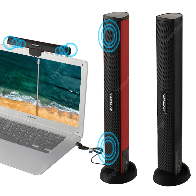 USB-Колонка для ноутбука Портативная аудиосистема компьютера мини-сабвуфер