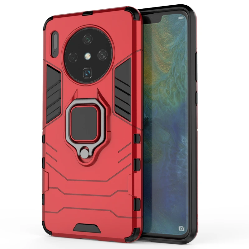 

Huawei Mate 30 Case Soft Silicon Phone Cover For Huawei Mate 30 Lite Mate 30 Pro Nova 5i Pro Nova 5Z Luxury Magnet Car Ring Case