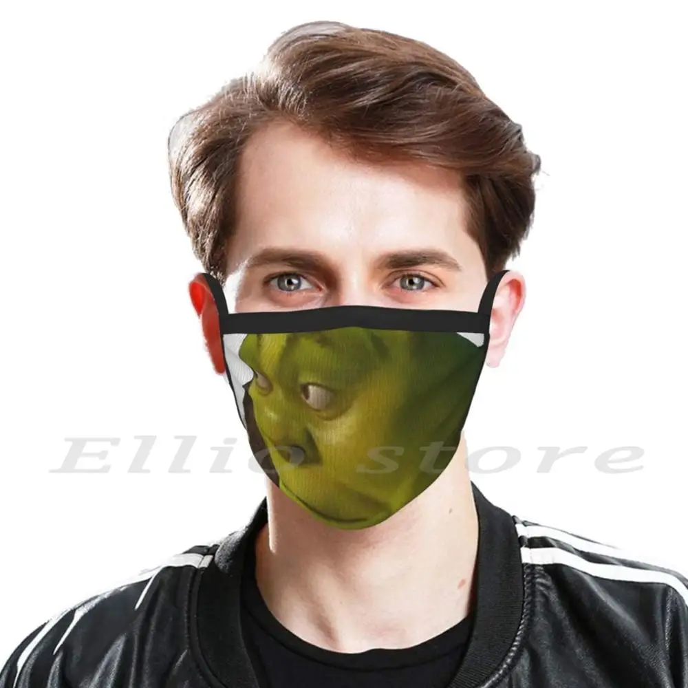 Shrek Meme Funny Print Reusable Pm2.5 Filter Face Mask Shrek Meme Png Shrek  Face Shrek Meme Face Shrek Png Shrek Wazowski Shrek - AliExpress