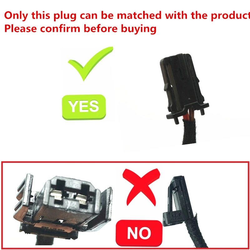 Car-Rear-led-Footwell-Light-Footsteps-Space-lamp-Cable-wiring-harness-5GG947409-For-PassatB8-Golf-7
