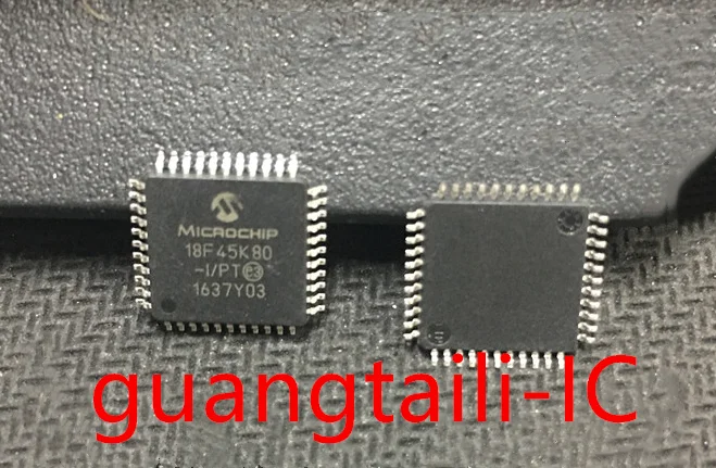 10 шт. PIC18F45K80-I/PT 18F45K80 QFP44 MCU микроконтроллер