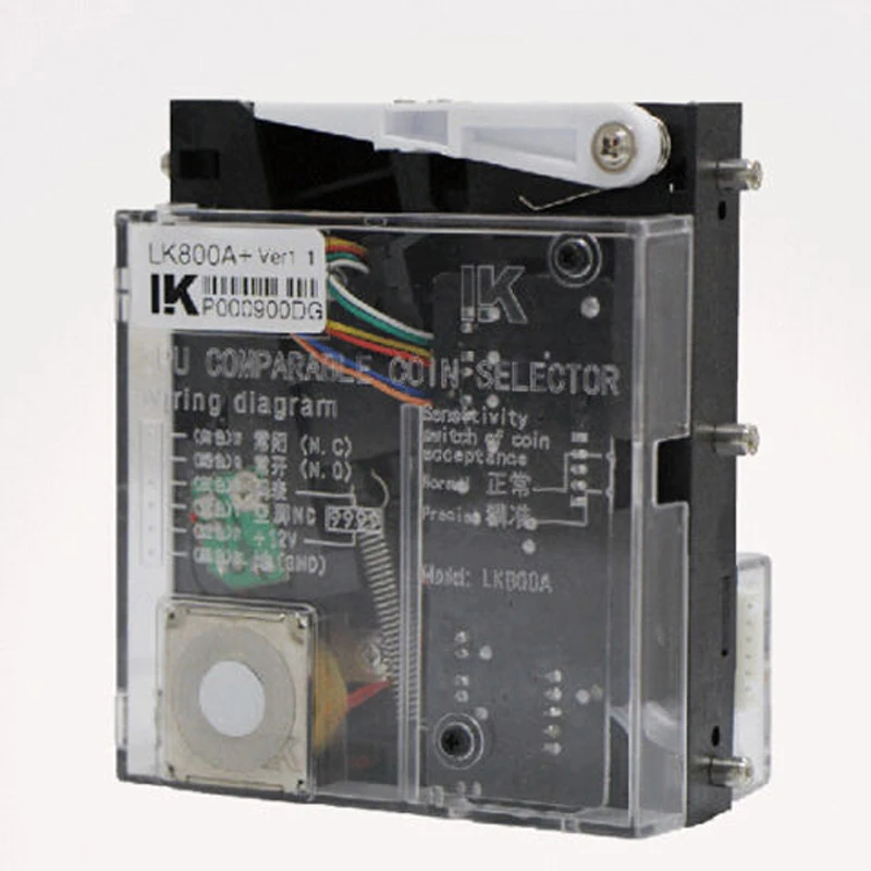 LK 800A + расширенный Топ вход механический Монетный Селектор монета акцептор для