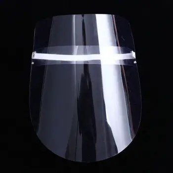 

Full Face Anti-fog Mask Protection Anti-dust Plastic Soot-proof Mask Transparent Protective Helmets for Motorcycle Bicycle