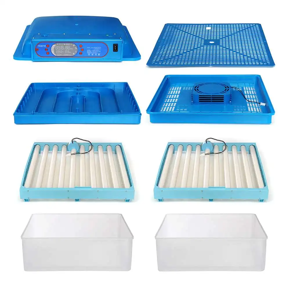 New Incubator 72/ 96 / 112 / 120 s Capacity Temperature Control Digital Display Hatcher Automatic s Turning