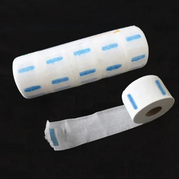 

6 Roll Neck Paper Waterproof Stretchy Professional Disposable Neck Muffler Neck Strip for Barber Shop Home Salon