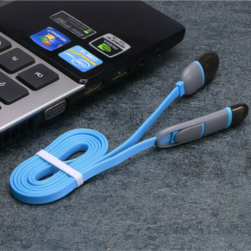 2 в 1 микро USB кабель для зарядки iPhone 6S 7 8 Plus X XS MAX XR кабели для быстрой зарядки для samsung S7 S6 Xiaomi huawei