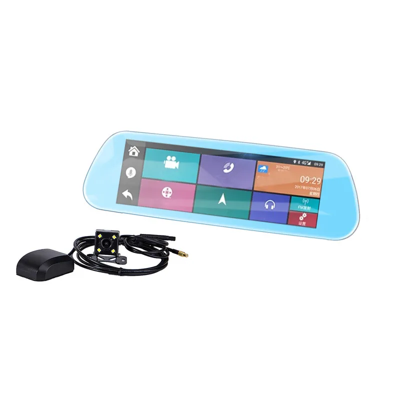 

4G Wireless Backup Camera Mirror 7-Inch Back Up Cam With Super Night Vision Car Reverse Camera License Plate Rear View Camera