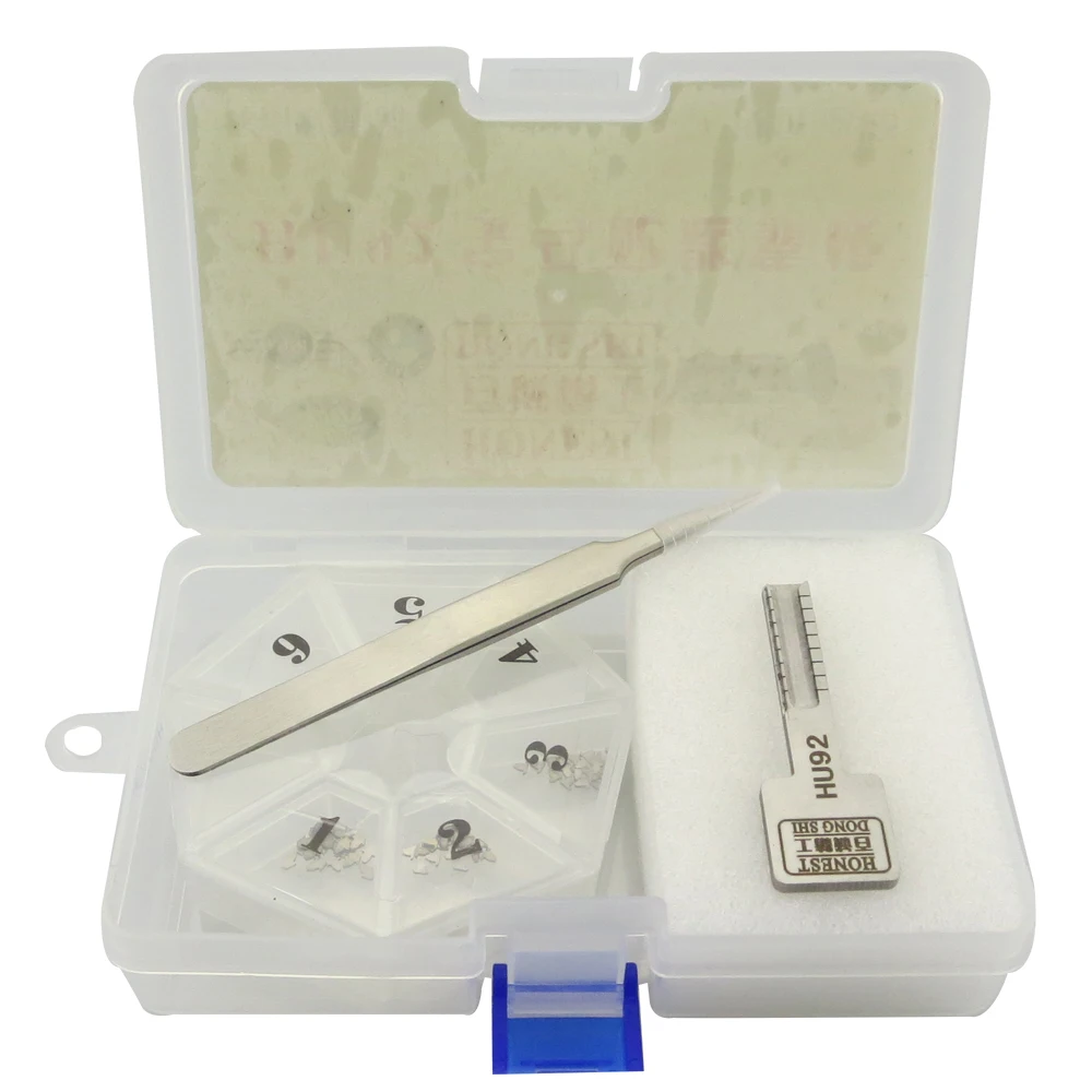 Locksmith Tools Locksmith Extractor Tools Lock Pick Tools Lock Pick Set Lock Repair Tool Pin Disassembly Tool Car Key Cutting Machine CHKJ Original Locksmith Tools Car Auto Key Profile Mould HU66 HU92 HU100 HU101 HON66 For Key Profile Modeling Duplicating