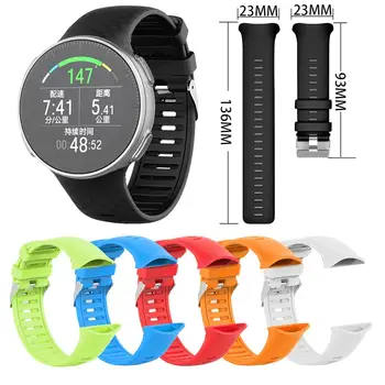 

For Polar Vantage V Silicone Smart Watch Strap Wristband Bracelet Band Replacement Repair Spare Parts Wristwatch Accessories New