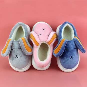 

Ltofo Winter kids sneakers Children Toddlers boys Girls Cartoon Plush flat Indoor Shoes EUR27 28 29 30 31 32 33 34 35 36 37 38