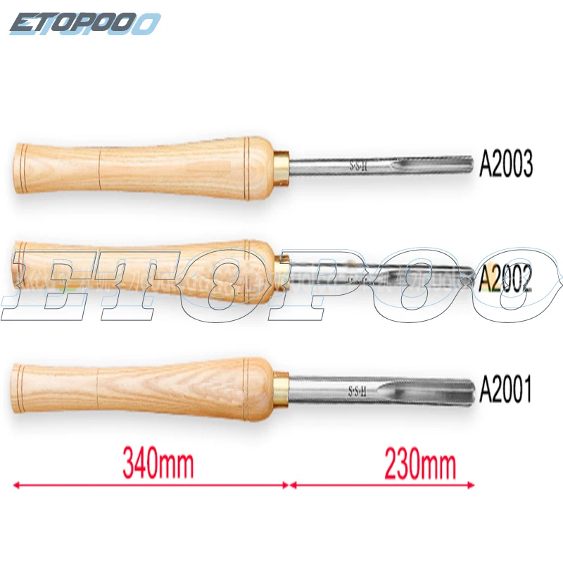1Pcs-A2001-A2002-A2003-Bowl-Gouge-Set-Wood-Lathe-Turning-HSS ...