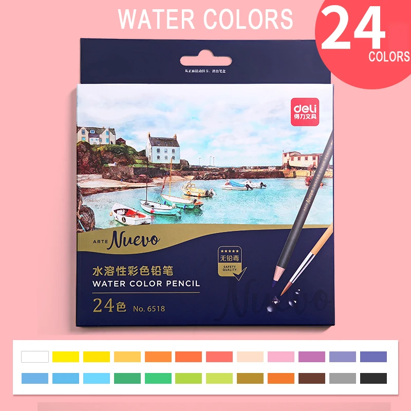 Arrtx 126 Colored pencils Soft Core Leads High-Lightfastness Rich Pigments  Drawing Pencils for Coloring Sketching