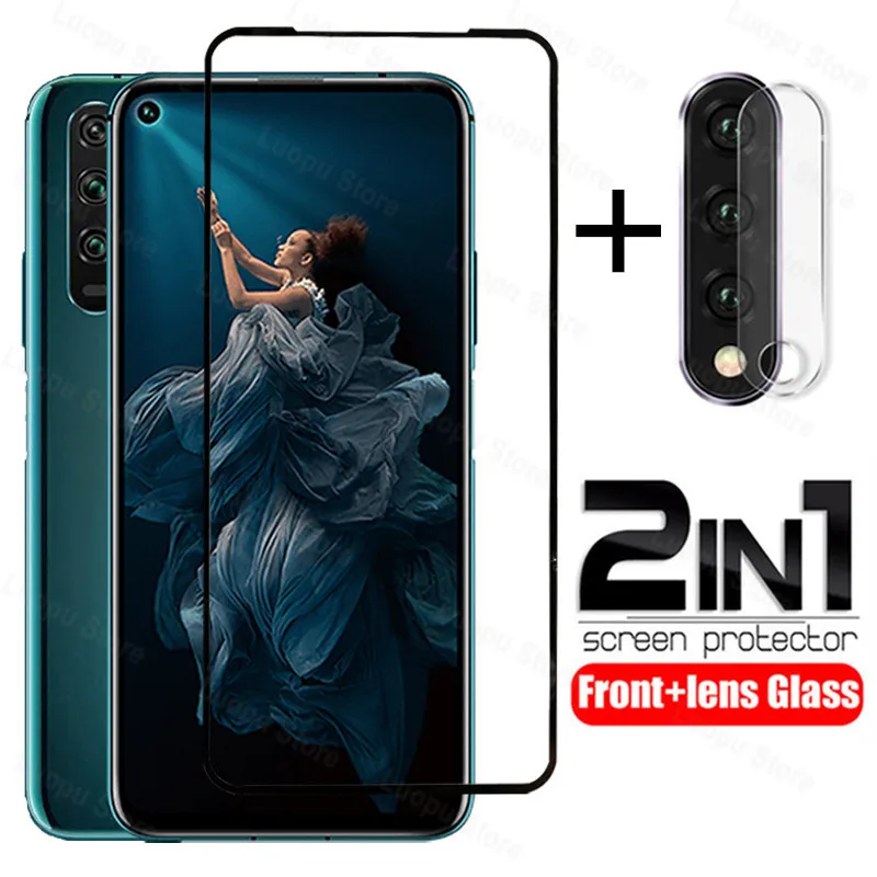 Закаленное стекло 2 в 1 для huawei honor 20 pro view lite 20s Защитное объектива камеры
