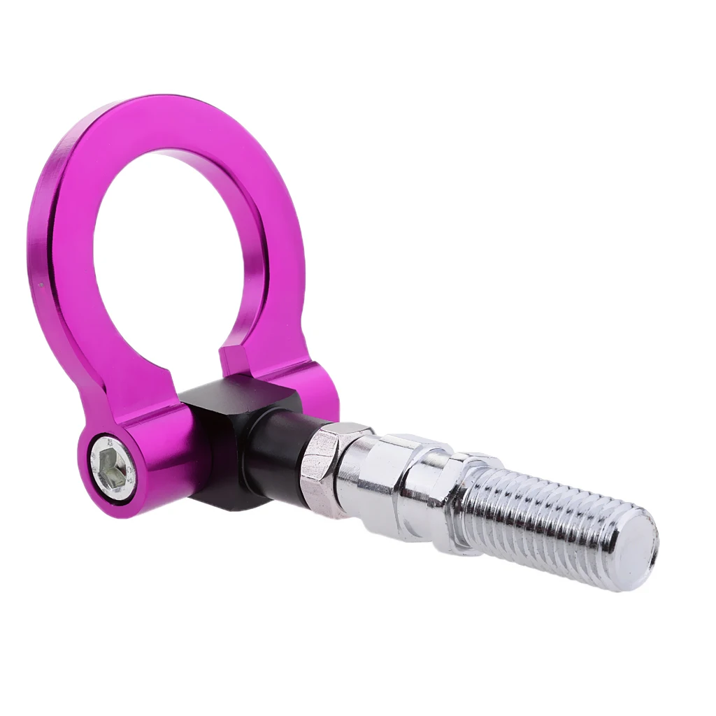 1 Piece Aluminum Front Rear Bumper Racing Tow Hook For Japanese Car Trailer 38mm