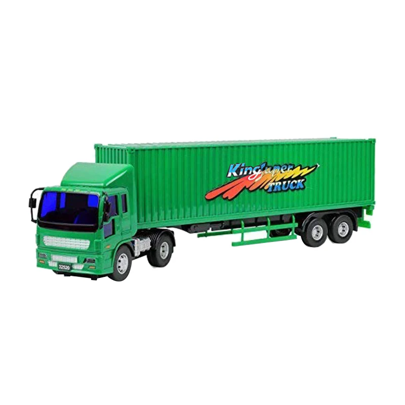 

FBIL-Friction Power Transport Truck, Child Transport Container Truck Toy, Truck Child Toy Car, Green