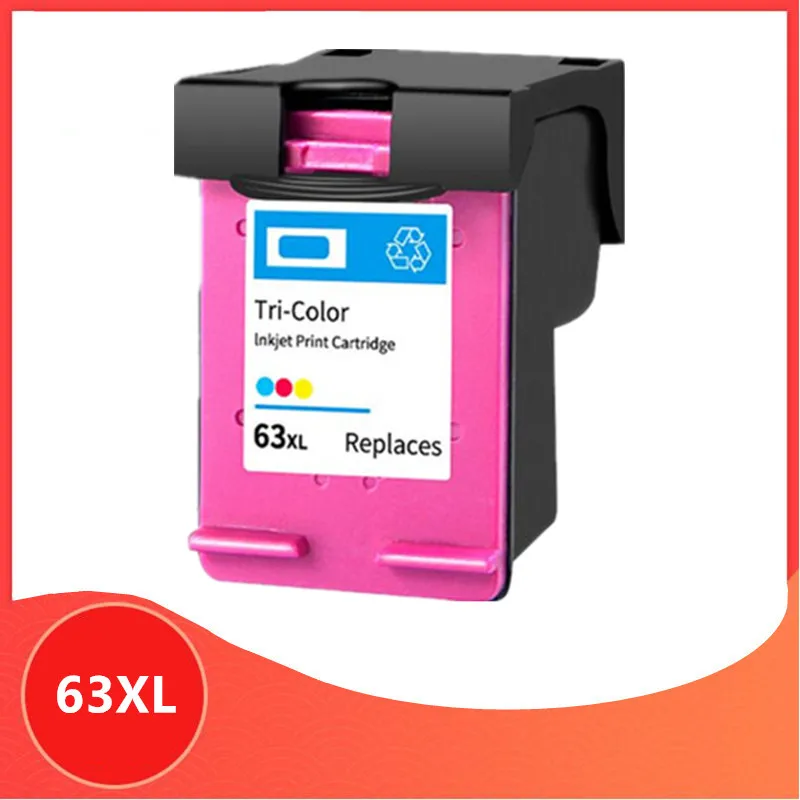 Color 63XL Cartridge for hp 63 XL Ink Cartridge for hp63 for Deskjet