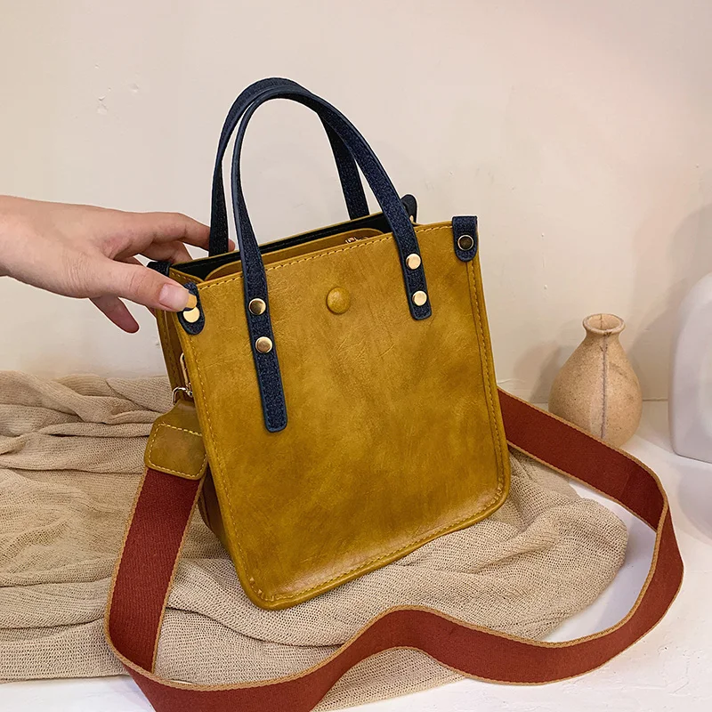 

Luxury Brand Vintage Tote Handbag Women's Casual Large Capacity Shoulder Bag Retro Travel Sac De Luxe Femme Marque Louis Brand