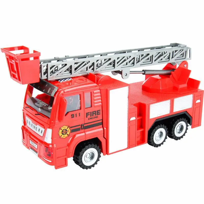 

Light And Sound Inertia Engineering Toy Car Plastic Colorful Box Inertia Toy Car