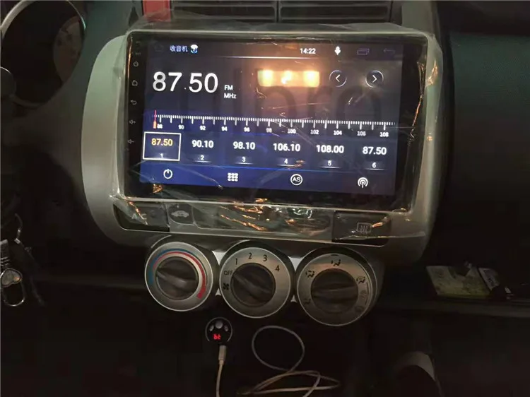 Discount Yulbro quad core android car dvd player for Honda Fit/Everus 2004 2005 2006 2007 car multimedia radio bluetooth gps navigation 11