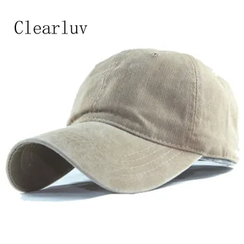 

Men's Baseball Cap Outdoor Summer Solid Color Washed Retro Distressed Hat Ladies Hat Park Outdoor Popular Unisex Dad Cap womens