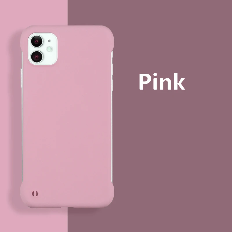 Slim Hard PC Frameless Phone Case For iPhone 13 12 11 Pro Max Mini XR XS X 6 6S 7 8 Plus SE 2 Shockproof Matte Solid Color Cover Slim Hard PC Frameless Phone Case For iPhone 13 12 11 Pro Max Mini XR XS X 6 6S 7 8 Plus SE 2 Shockproof Matte Solid Color Cover