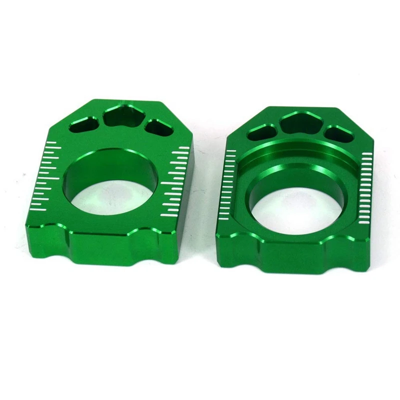 Мотоцикл CNC Зеленый мост блок цепи регулятор для KAWASAKI KX125 250 03 08 KX250F KXF 04 16 KX450F 450 06