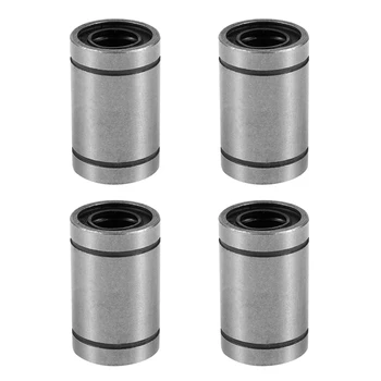

New-4 Pcs LM12UU Inside Dia Rubber Sealed Linear Ball Bearing Bushing