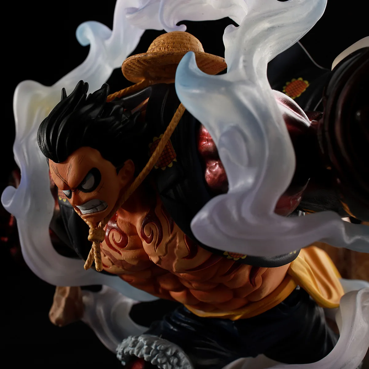 Аниме one piece Железный кулак Луффи кулаки Луффи бой сцена моделирование Гараж Комплект Модель